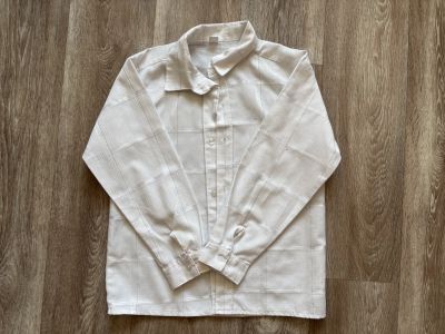 Лот: 25882109. Фото: 1. Белая рубашка XG Размер 34 (Рост... Рубашки, блузки, водолазки