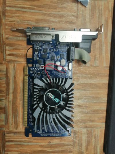 Лот: 17199800. Фото: 1. Видеокарта ASUS GeForce GT 610... Видеокарты