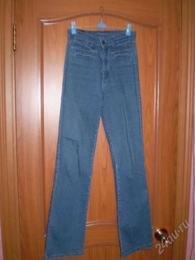 Лот: 36400. Фото: 1. джинсы синие...высокая талия!р... Красноярск