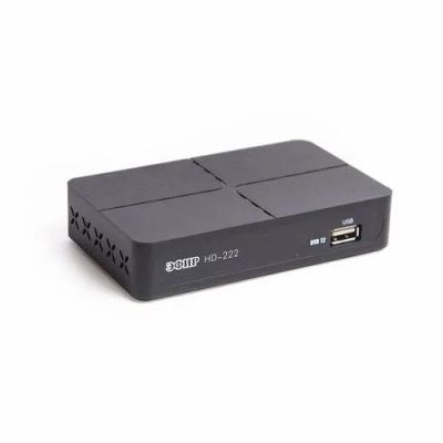 Лот: 25800051. Фото: 1. ПРИЕМНИК DVB-T2 ЭФИР С HD-222. Цифровое, спутниковое ТВ