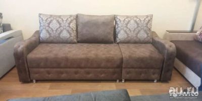 Лот: 16657551. Фото: 1. Диван евроугол трансформер Бонжур... Диваны