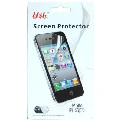 Лот: 3330205. Фото: 1. Защитная пленка iPhone 5 матовая... Защитные стёкла, защитные плёнки