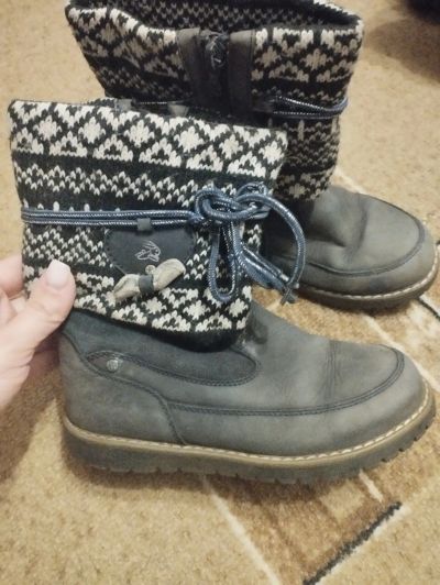Лот: 25889951. Фото: 1. Зимние сапоги на девочку. Сапоги