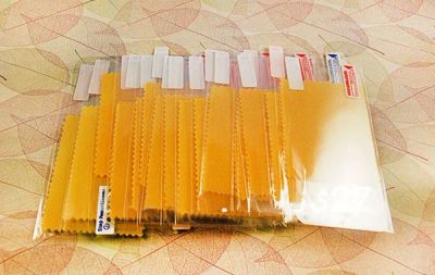 Лот: 4341619. Фото: 1. 2 защитные пленки для iPhone 5... Обложки, чехлы, защитные плёнки