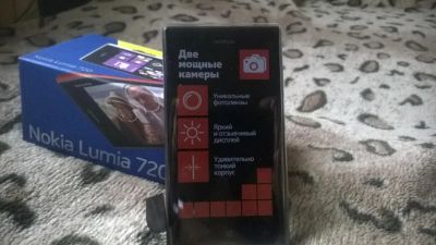 Лот: 4535373. Фото: 1. Продам Nokia Lumia 720 (Black... Смартфоны