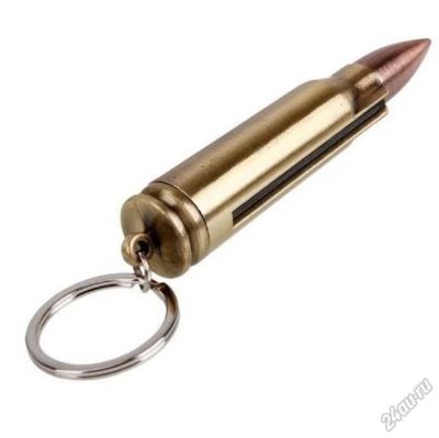 Лот: 5794303. Фото: 1. Брелок Патрон-огниво. Другое (туризм)