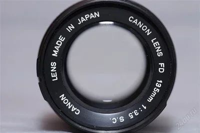 Лот: 1943001. Фото: 1. Canon fd 135 mm f/ 3.5 s.c.(super... Объективы