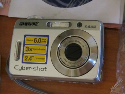 Лот: 1447054. Фото: 1. Sony Cyber-shot DSC-S500 с изъяном. Цифровые компактные