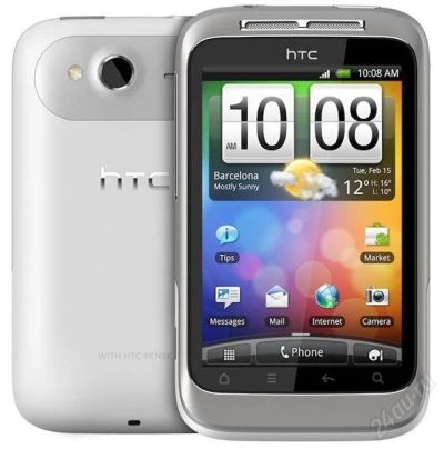 Лот: 1542759. Фото: 1. HTC Wildfire S белый РСТ. Смартфоны