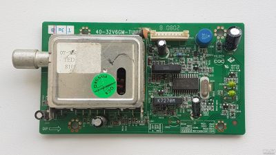 Лот: 14982684. Фото: 1. Tuner модуль 40-32V6GM-TUI2XG... Запчасти для телевизоров, видеотехники, аудиотехники
