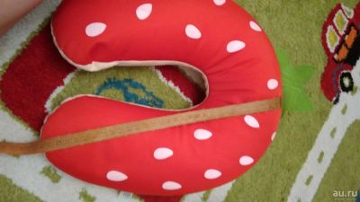 Лот: 9628570. Фото: 1. Антистрессовая подушка полукруглая... Мягкие