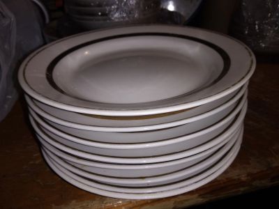 Лот: 17244947. Фото: 1. одним лотом тарелка 8 шт диаметр... Тарелки, блюда, салатники