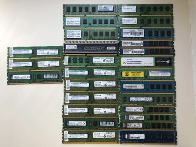 Лот: 20405737. Фото: 1. DIMM DDR3 4Gb разных производителей. Оперативная память
