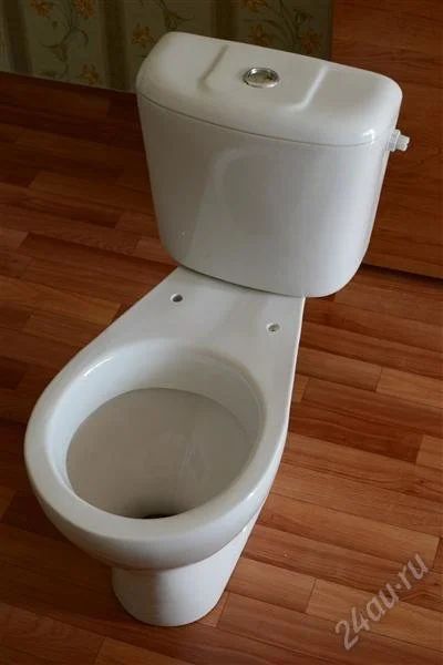 Лот: 1970277. Фото: 1. Унитаз новый, от застройщика. Унитазы, биде