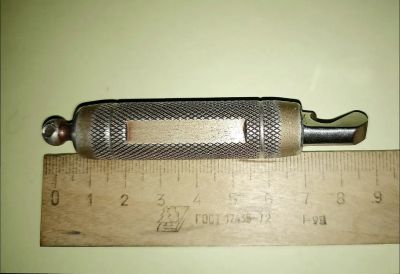 Лот: 25931498. Фото: 1. Винтажный нож- бочонок, бочка... Столовые приборы, ножи