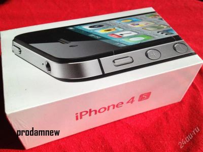 Лот: 1767261. Фото: 1. apple iphone 4s, 32gb, black... Смартфоны
