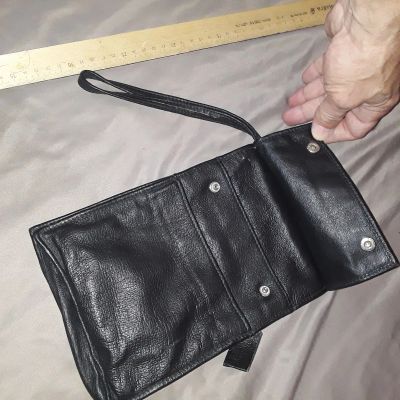 Лот: 19436132. Фото: 1. большой надёжный кожаный кошелёк... Бумажники, кошельки, портмоне