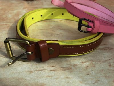 Лот: 6629759. Фото: 1. 2 ремня одним лотом Collins. Ремни, пояса