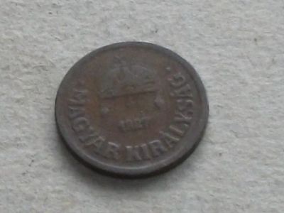 Лот: 19322597. Фото: 1. Монета 2 два филлер Венгрия 1927... Европа