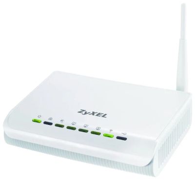 Лот: 6017728. Фото: 1. Маршрутизатор PowerLine ZyXEL... Маршрутизаторы (роутеры)