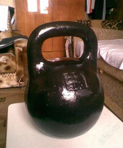 Лот: 1036329. Фото: 1. Гиря 32 кг. Гири