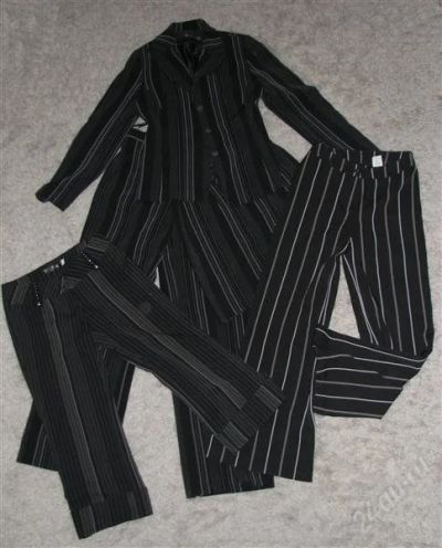 Лот: 462303. Фото: 1. Полосатый лот: брюки, бриджи и... Костюмы