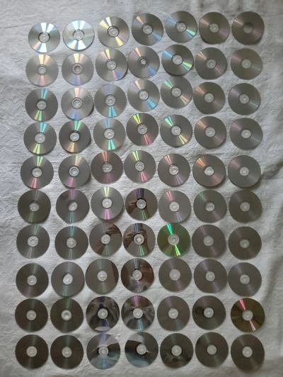 Лот: 17871051. Фото: 1. Диски CD на поделки 70 шт. Аудиозаписи