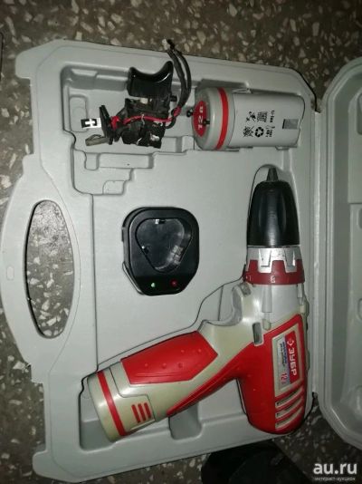 Лот: 13739119. Фото: 1. Шуруповерт зубр на запчасти. Запчасти