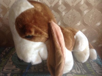 Лот: 14610500. Фото: 1. Очень грустный пёс. Мягкие