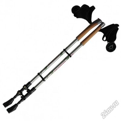 Лот: 6983268. Фото: 1. Палки для скандинавской ходьбы... Фитнес, аэробика и гимнастика