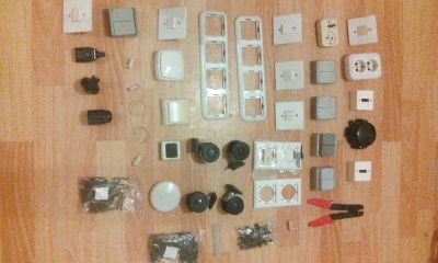 Лот: 7544256. Фото: 1. электрика от патрона до коробки. Банные принадлежности