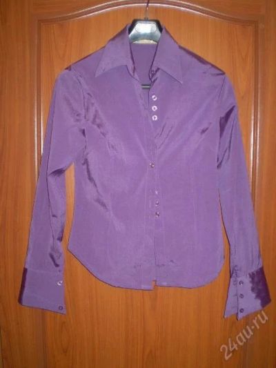 Лот: 36758. Фото: 1. рубашка розовая шёлк!. Красноярск