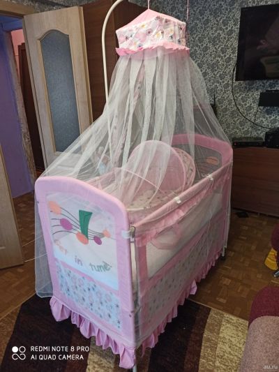 Лот: 15013609. Фото: 1. Кроватка для дочки. Детские кровати и кроватки