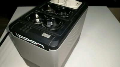 Лот: 9180793. Фото: 1. Бесперебойник питания ippon back... ИБП, аккумуляторы для ИБП