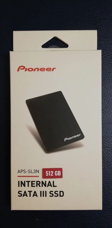 Лот: 19923941. Фото: 1. SSD Pioneer 512Gb SATA накопитель... SSD-накопители