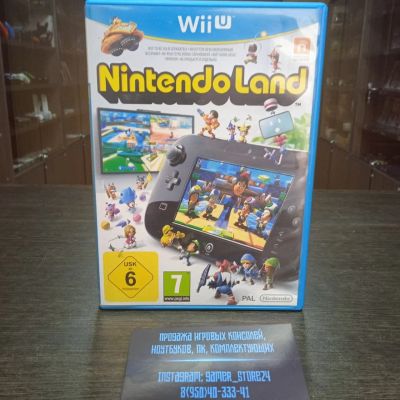 Лот: 14902387. Фото: 1. Nintendo Land. Лицензионный диск... Игры для консолей