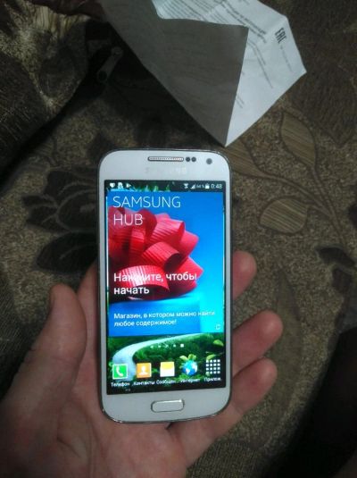 Лот: 12734884. Фото: 1. Samsung s4 mini. Смартфоны