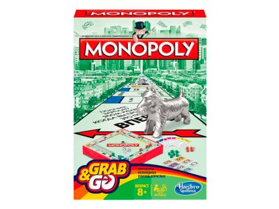 Лот: 7218793. Фото: 1. Монополия дорожная, Monopoly Hasbro. Настольные игры, карты