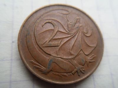 Лот: 21170842. Фото: 1. Австралия 2 цента 1966. Австралия и Океания