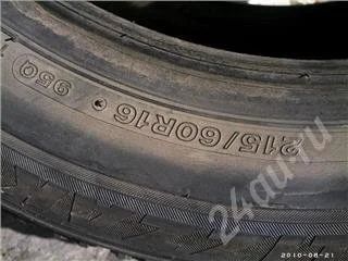 Лот: 479087. Фото: 1. Bridgestone blizzak 215/60/16. Шины