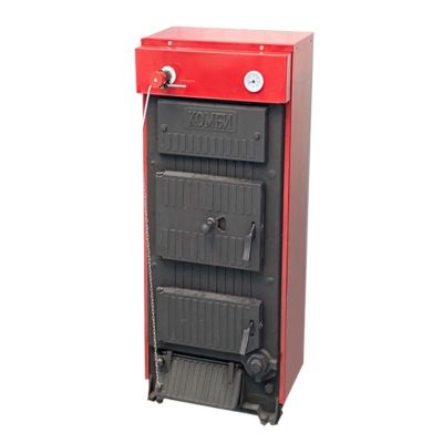 Лот: 12652957. Фото: 1. Твердотопливный котел КЧМ-5 21... Отопительные котлы, печи