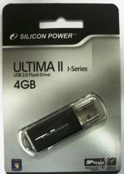 Лот: 2098499. Фото: 1. USB флэш карта 4Gb Silicon Power... USB-флеш карты