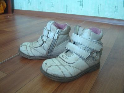 Лот: 11266600. Фото: 1. Демисезонный ботиночки на девочку... Ботинки