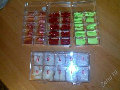 Лот: 275691. Фото: 1. типсы разноцветные. Материалы