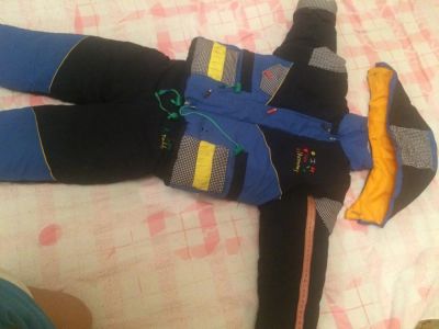 Лот: 8067950. Фото: 1. Зимний комплект(комбинезон+куртка... Верхняя одежда