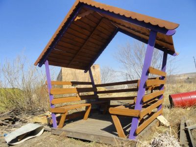 Лот: 4040266. Фото: 1. Беседка открытая. Размеры 2х2... Всё для ландшафта