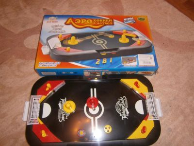 Лот: 3361535. Фото: 1. Аэрохоккей+футбол. Детские настольные игры