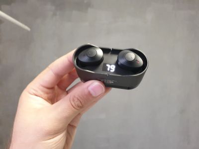 Лот: 19555420. Фото: 1. Bluetooth-гарнитура Remax TWS-22... Наушники, гарнитуры