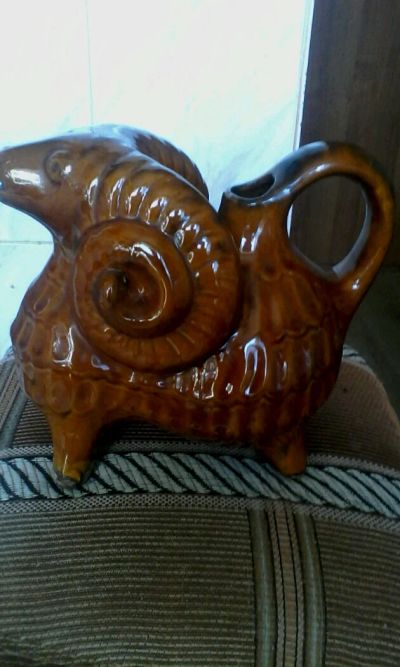 Лот: 11326913. Фото: 1. Кувшин из СССР баран на 2 литра. Кувшины, графины