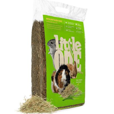 Лот: 25882589. Фото: 1. Литл Он Сено Горное 1кг для кроликов... Корма